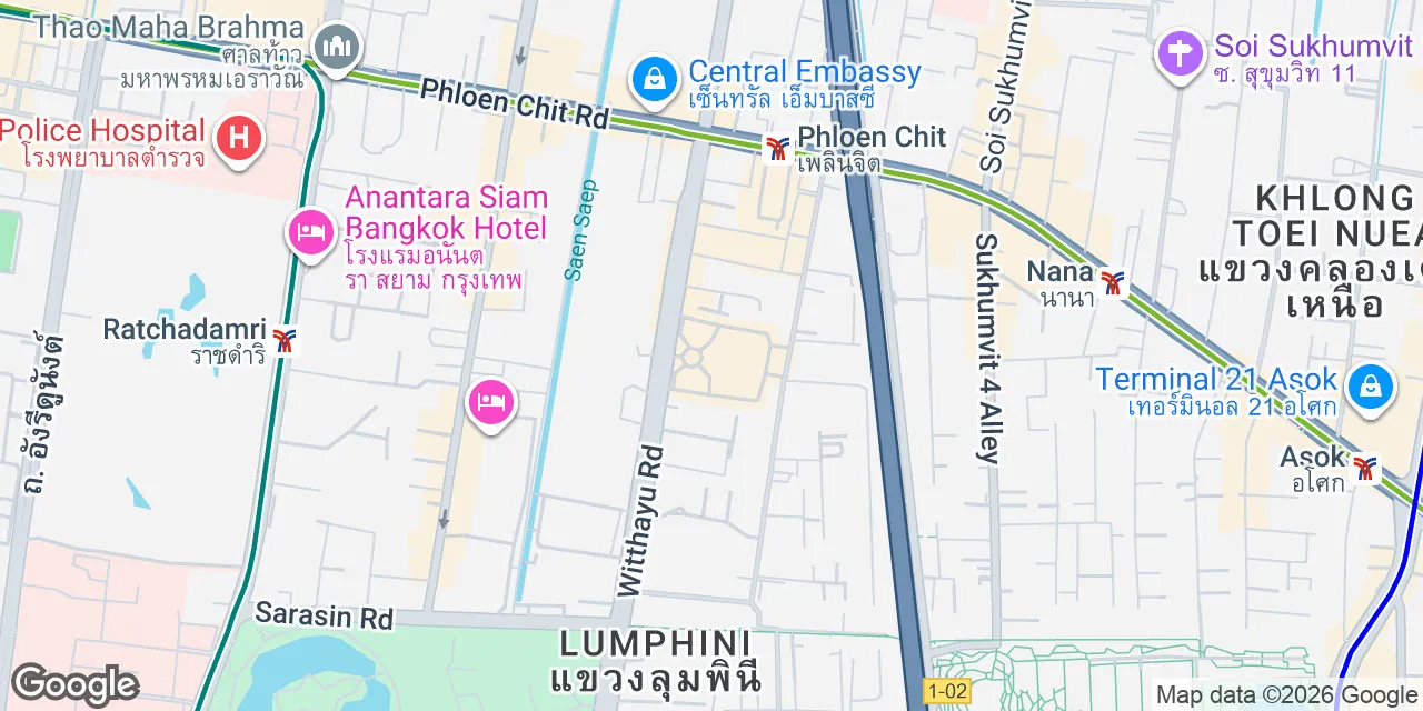 36/F CRC Tower,All Seasons Place,87/2 Wireless Road, Phatumwan, Phuket 10330