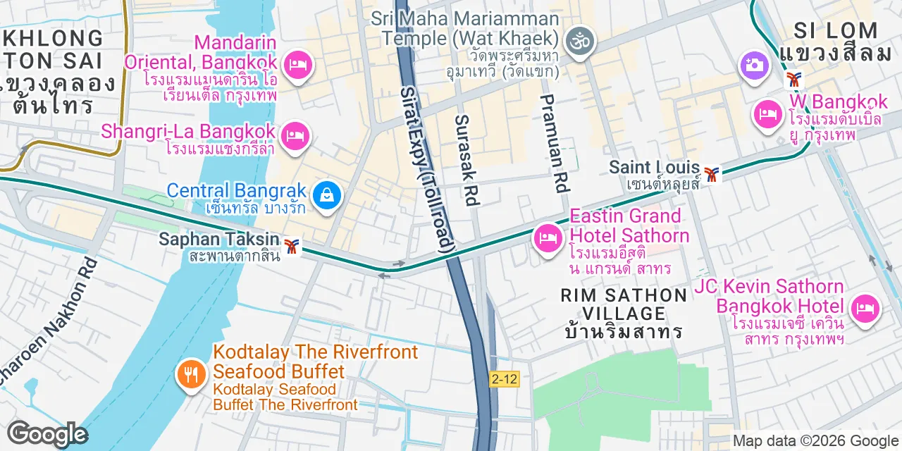 30th Floor, Chartered Square Building,152 North Sathorn Road Silom,Bangrak, Bangkok 10500