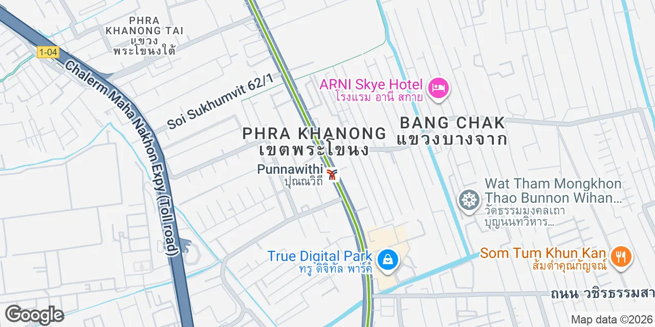 No.2556, Sukhumvit Road, Bangkok 10260
