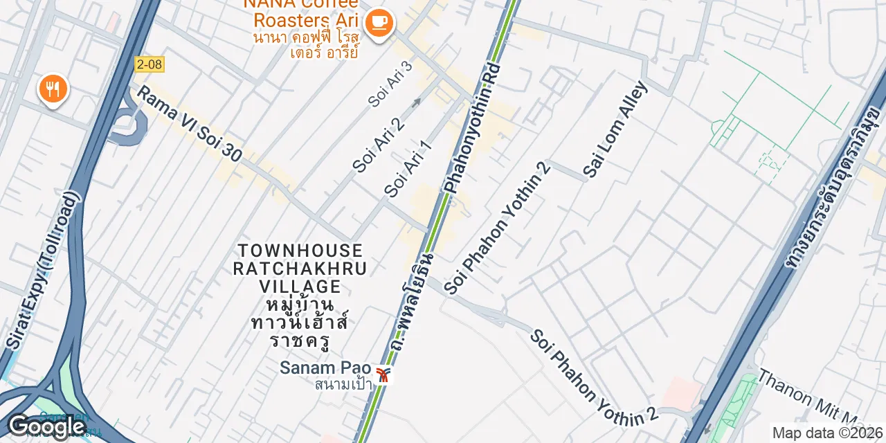 No.304, Phaholyothin Road, Samsen Nai, Phayathai,23rd Floor, Vanit Place Aree, Bangkok 10400