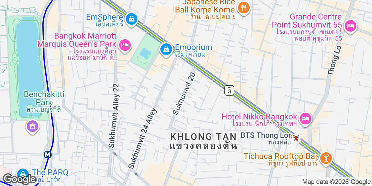 31 Sukhumvit Soi 26,Klongton Khlong Toei, Bangkok 10110