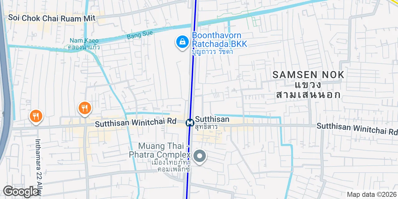 No. 338 Preecha Complex,Ratchadaphisek 20 Alley, Samsen Nok,Preecha Complex, Bangkok 10310