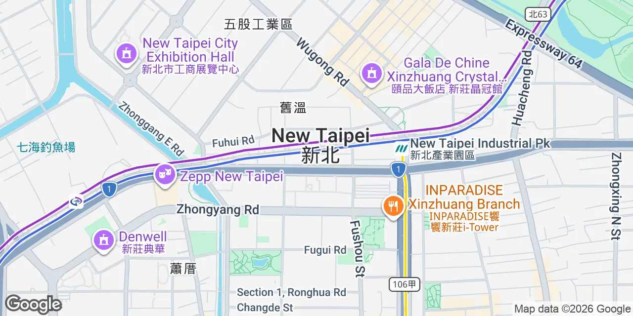 Monet Garden, No.61, 85, Xinzhi 3rd Road,2/F, Sanchong District 