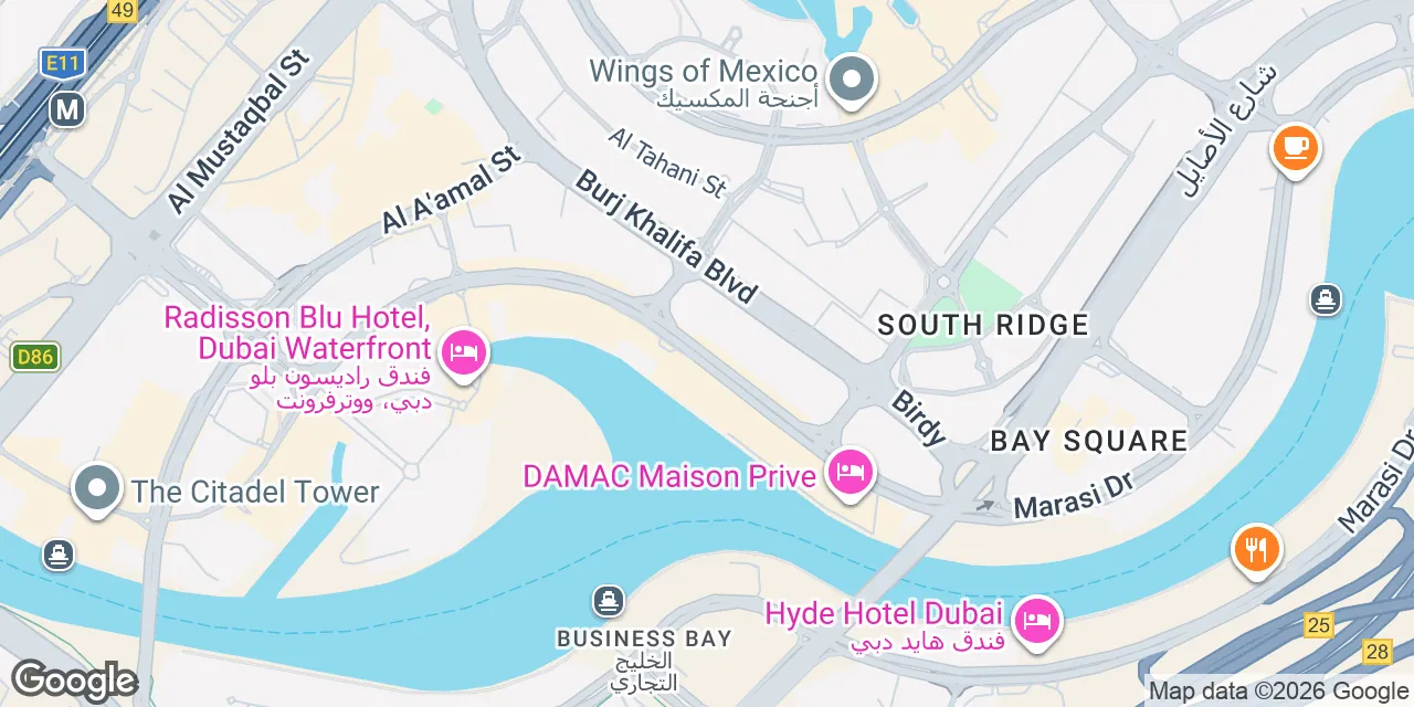 8th Floor, Empire Heights Tower,Marasi Drive, Business Bay, Dubai 0