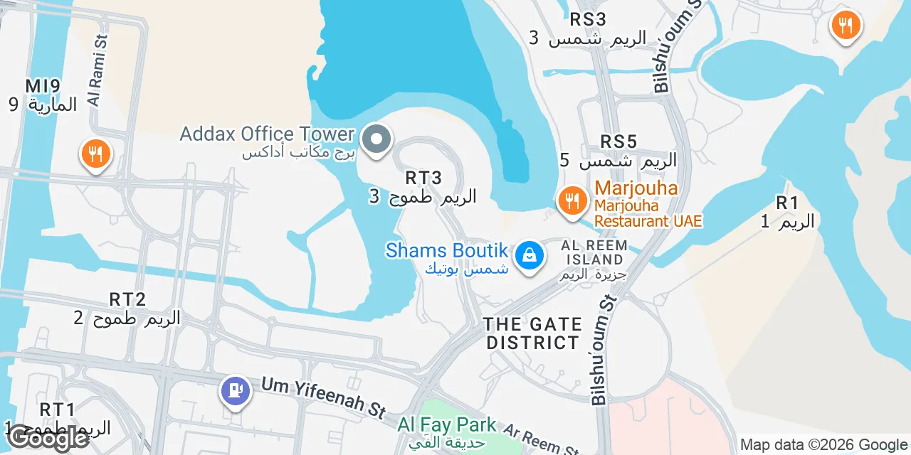 Al Rayfah St - Al Reem Island,43rd Floor, Addax Tower, Dubai 0