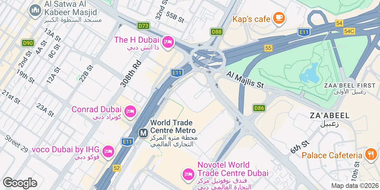 Sheikh Rashid Tower, Sheikh Zayed Rd,8th Floor,Trade Centre - Trade Centre 2, Dubai 0
