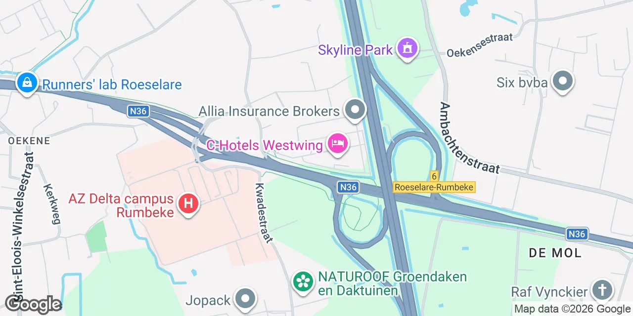 Regus Roeselare West Wing Park,Kwadestraat 149 bus 0.1, 8800 Roeselare