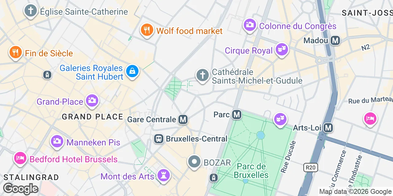 Sinter-Goedeleplein, 14, 1000 Ville de Bruxelles