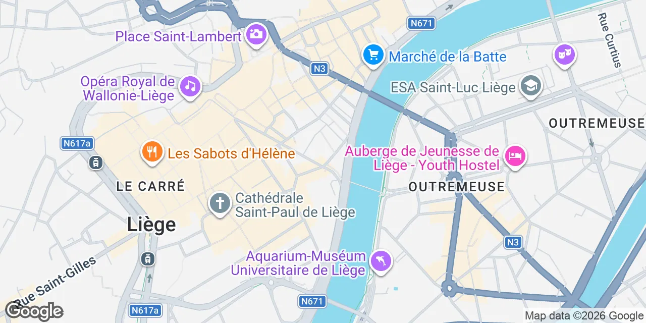 Quai Sur - Meuse 19, 4000 Liege