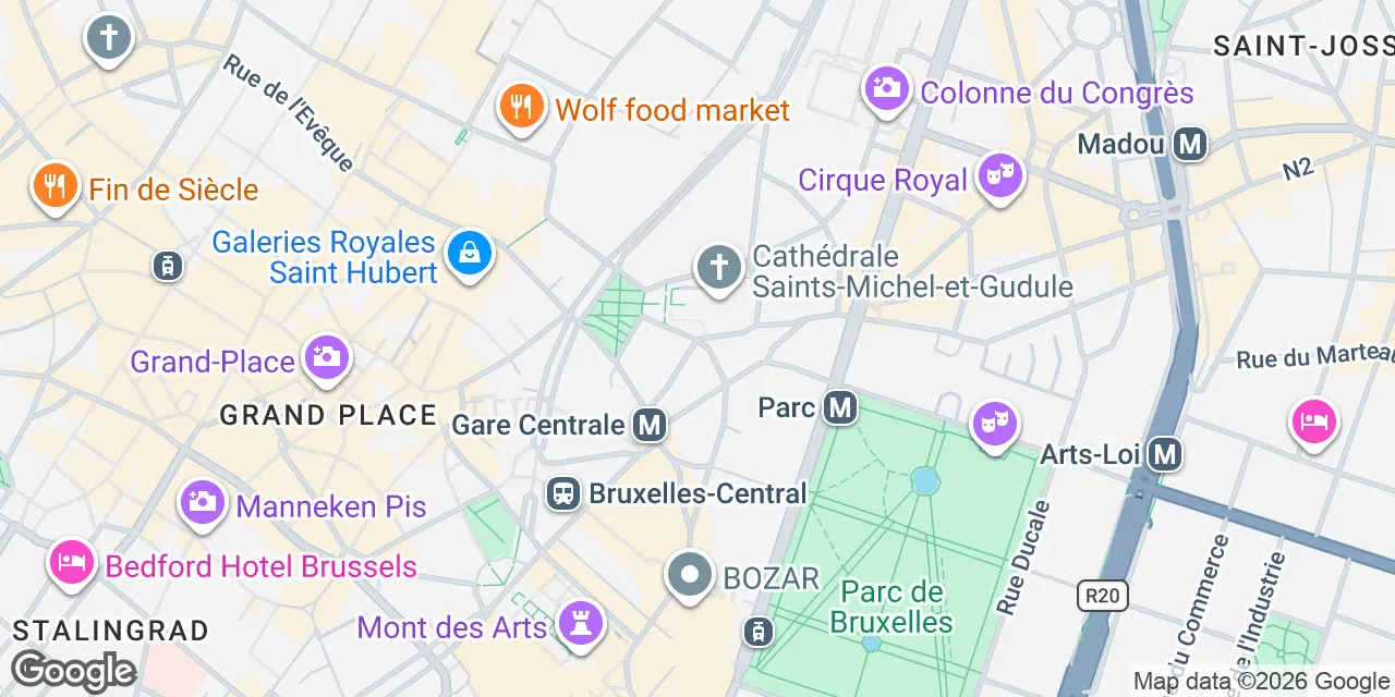 Sinter-Goedeleplein, 14, 1000 Ville de Bruxelles