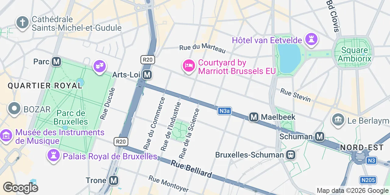Wetstraat 62,Étages 0, 1, 2, 3, 1000 Ville de Bruxelles