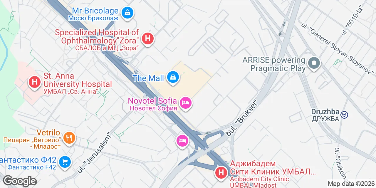 Spaces European Trade Center,115k Tsarigradsko Shose Blvd,Building B, 1784 Sofia
