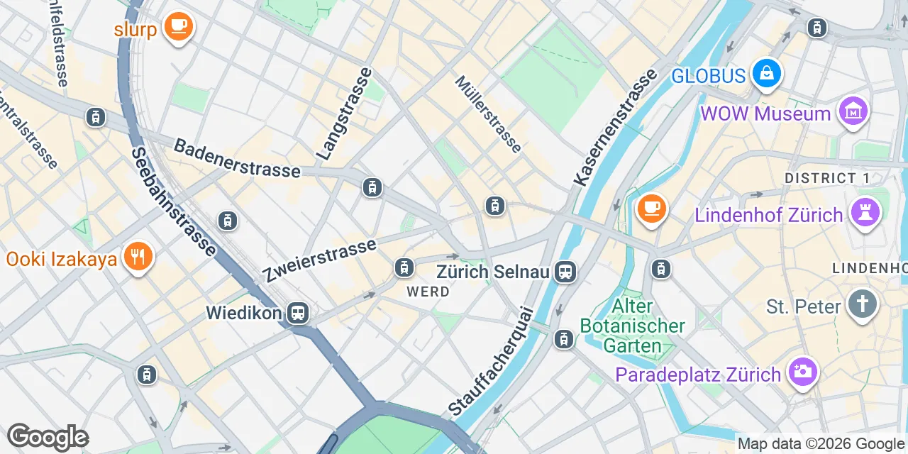 Badenerstrasse 47,Stauffacher, 2. und 4. Stock, 8004 Zurich Vieille Ville