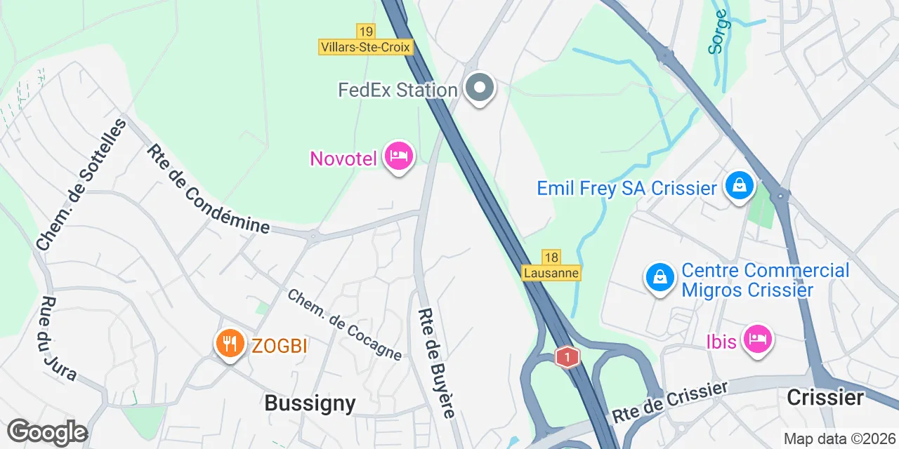 Route de Sullens 40, 1030 Ouest Lausannois