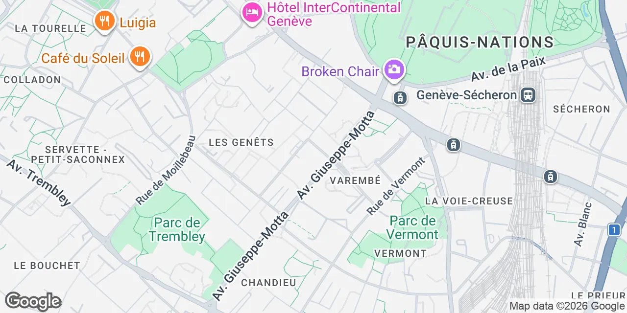 Rue du Pré-de-la-Bichette 1,Nations Business Centre, 6. Stock, 1202 Genf