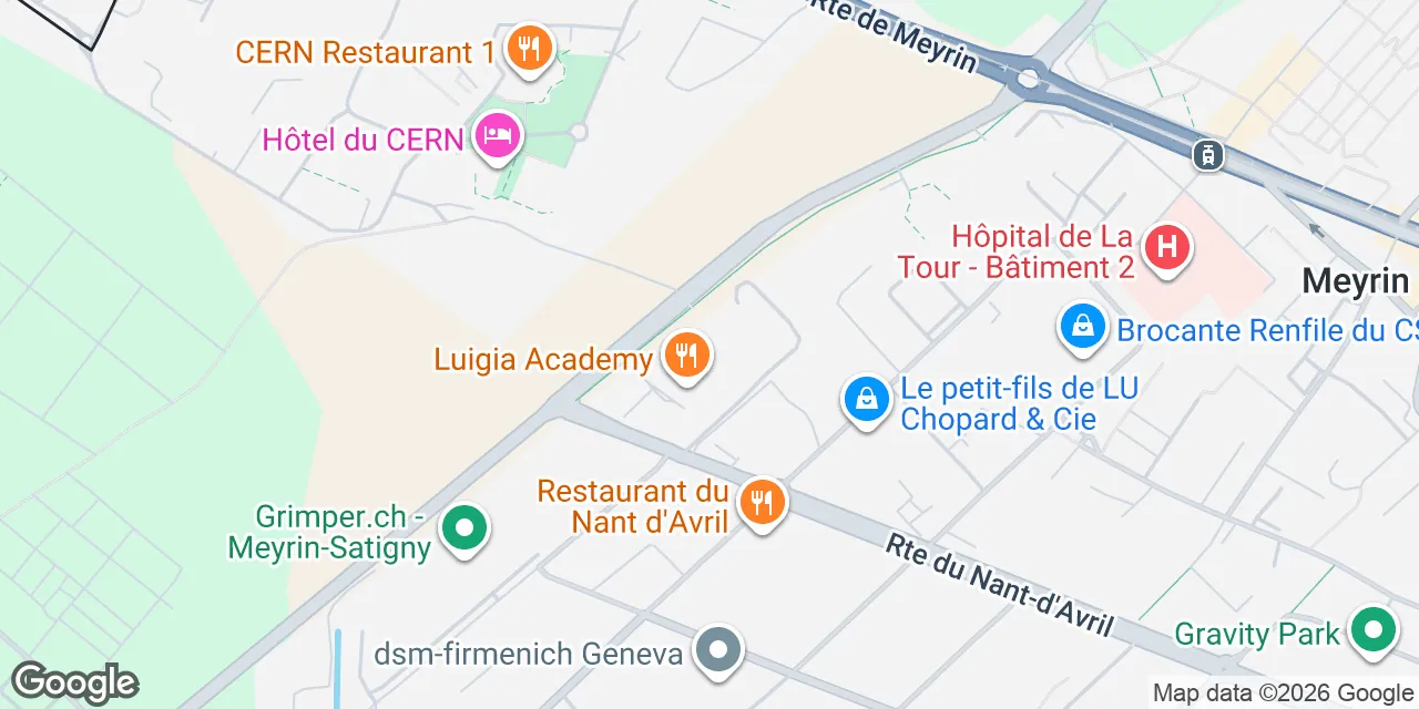 Rue du Nant D'avril 150,1. Stock, 1217 Meyrin