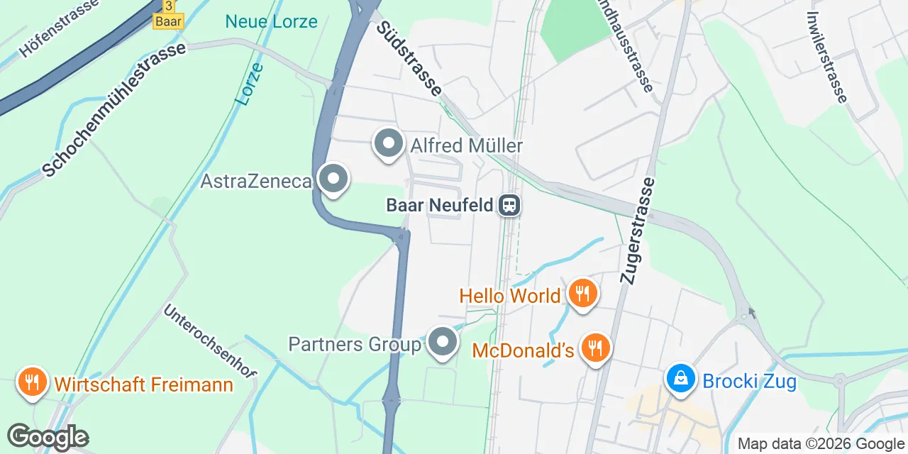 Oberneuhofstrasse 8, 6340 Baar