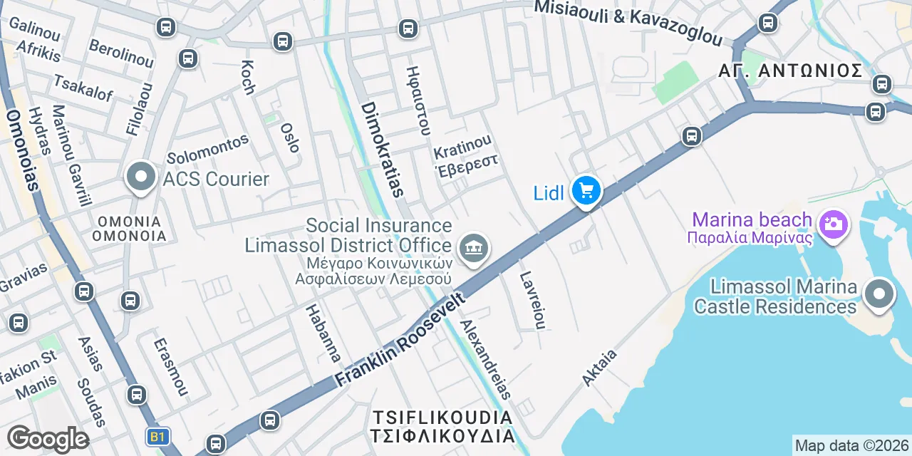 HQ Thirotou Center,Sporting Club Thyrotou Georgiou 4, Limassol 3012