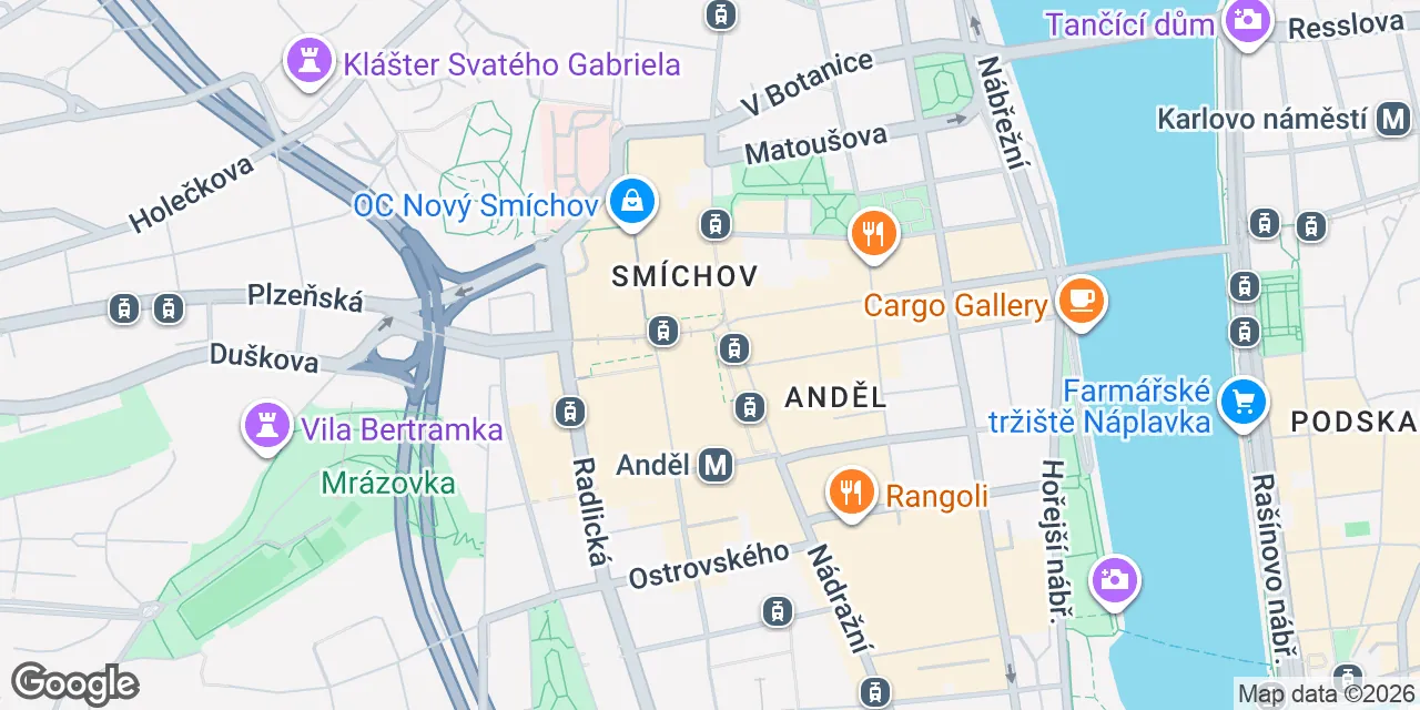 Nádražní 344/23,Praha 5 - Anděl, 150 00 Prague