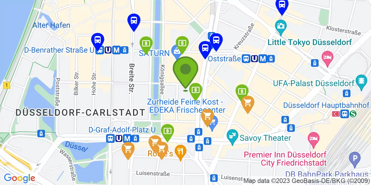 Grünstraße 15, 40212 Dusseldorf Altstadt