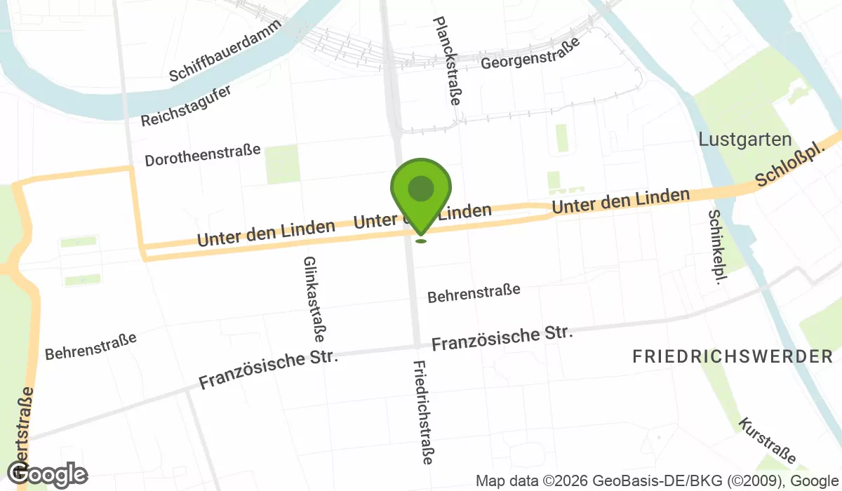 Unter den Linden 21, 10117 Berlin Mitte