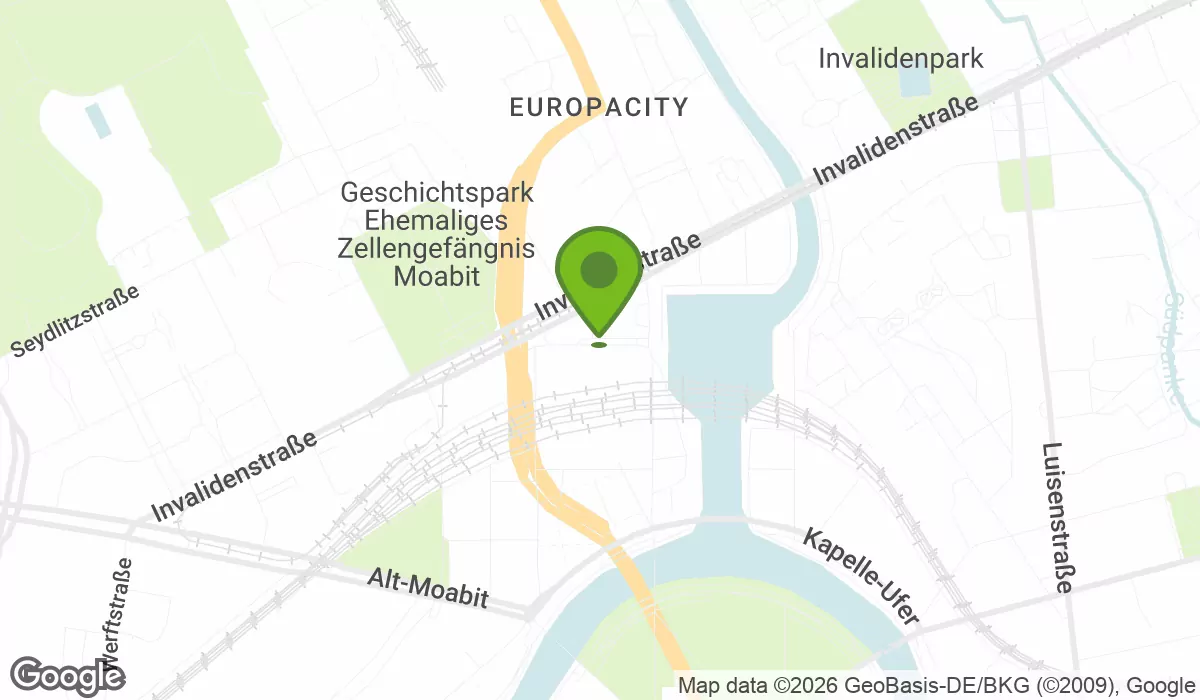 Europaplatz 2, 10557 Berlin Mitte