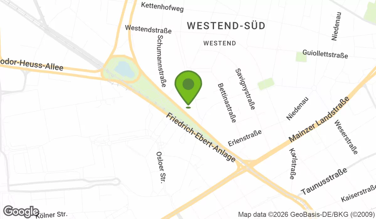 Friedrich-Ebert-Anlage 36, 60325 Frankfurt West