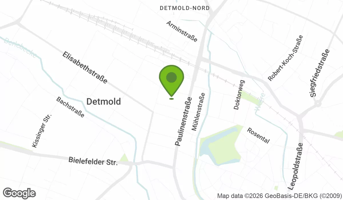 Bismarckstraße 19A, 32756 Detmold