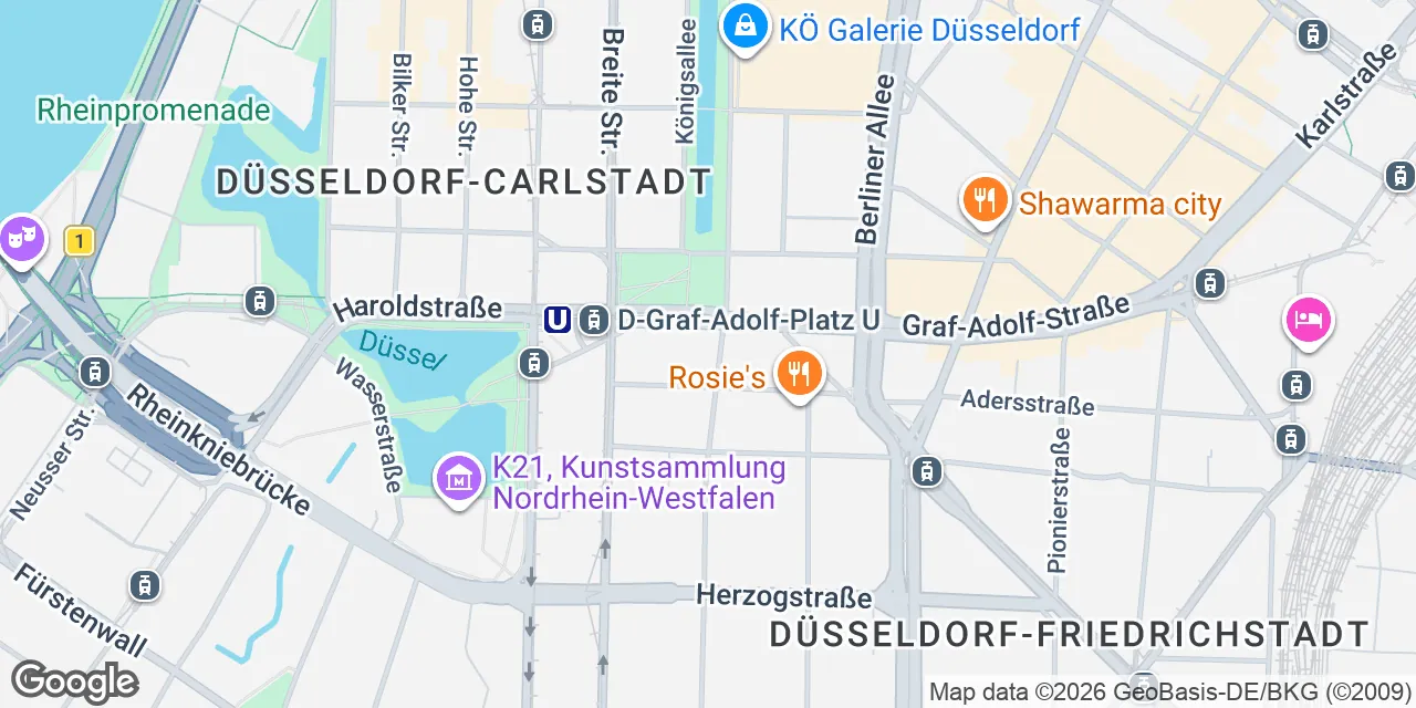 Königsallee 61, 40215 Düsseldorf Stadtmitte