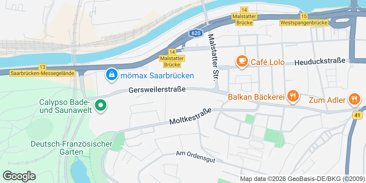 Gersweilerstraße 37A, 66117 Saarbruecken