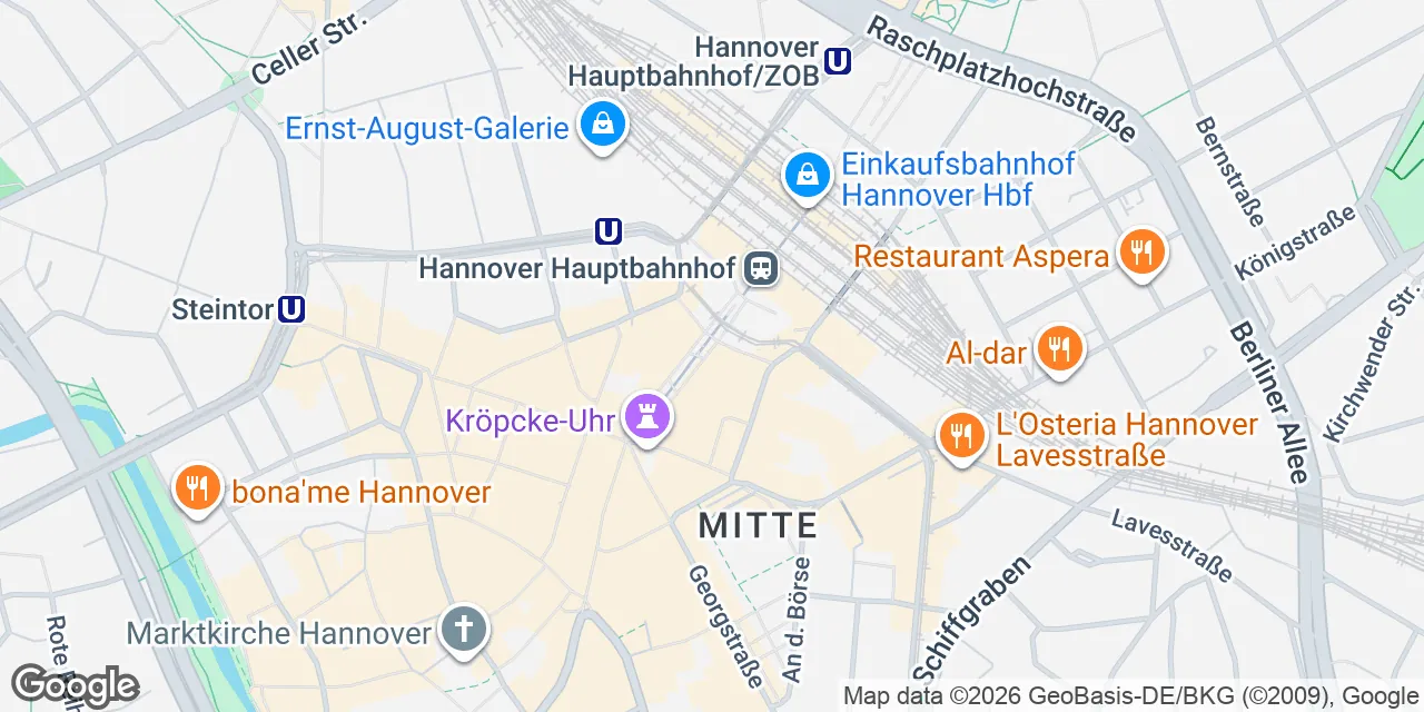 Bahnhofstraße 8, 30159 Hannover