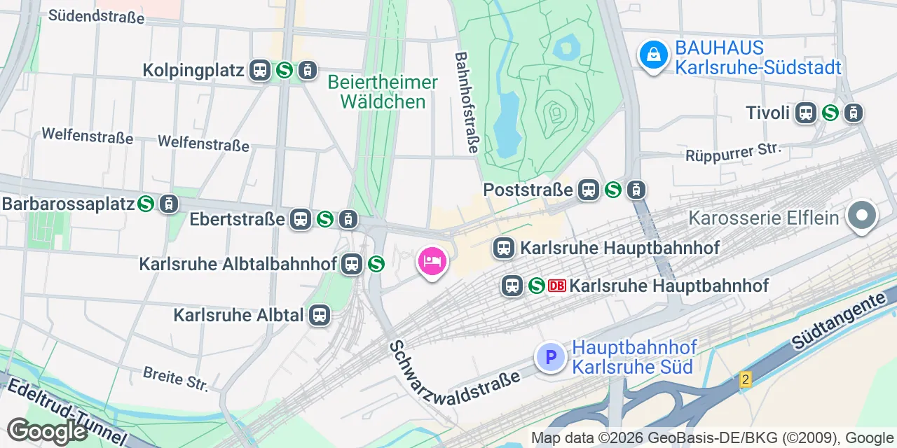 Bahnhofplatz 12, 76137 Karlsruhe