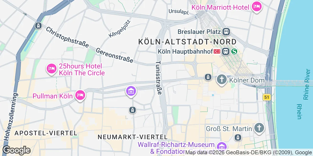Tunisstraße 19-23, 50667 Köln Innenstadt