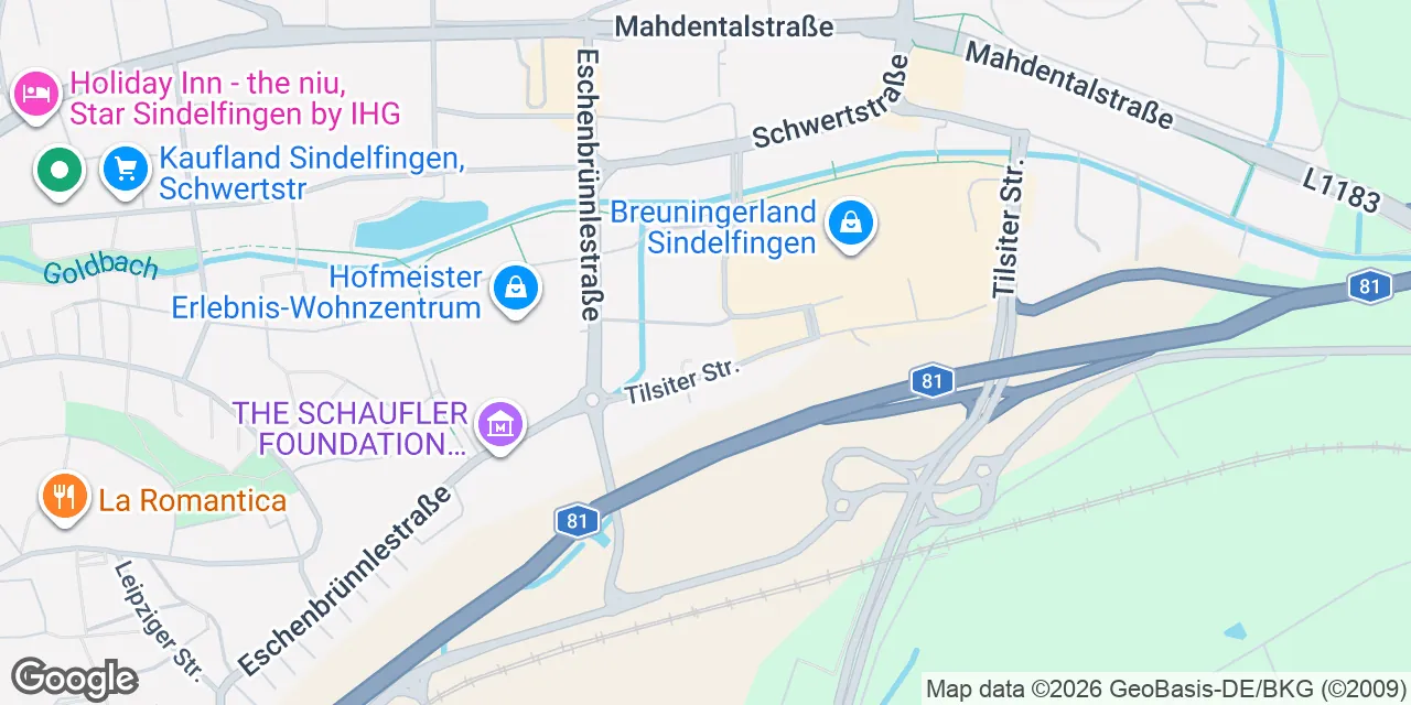 Tilsiter Straße 3, 71065 Sindelfingen