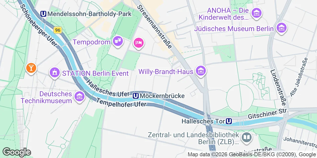Hallesches Ufer 40, 10963 Berlin Kreuzberg