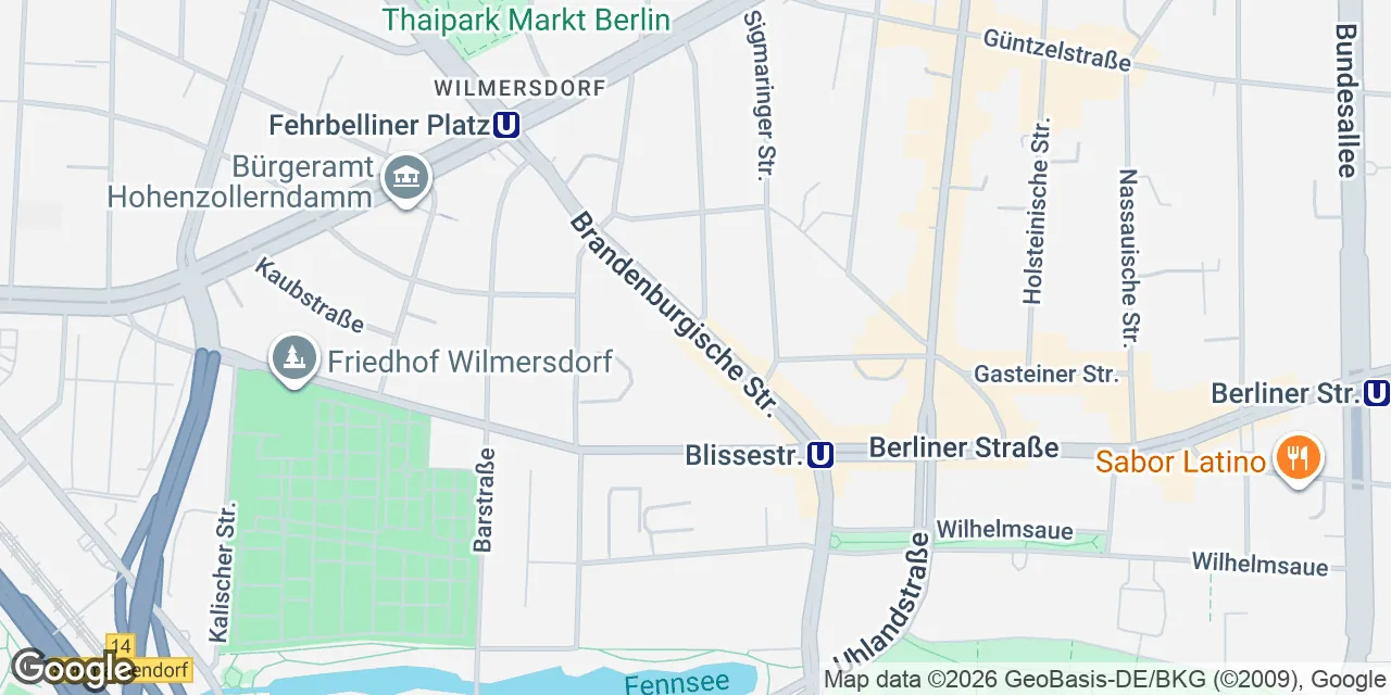 Brandenburgische Straße 78, 10713 Berlin Charlottenburg