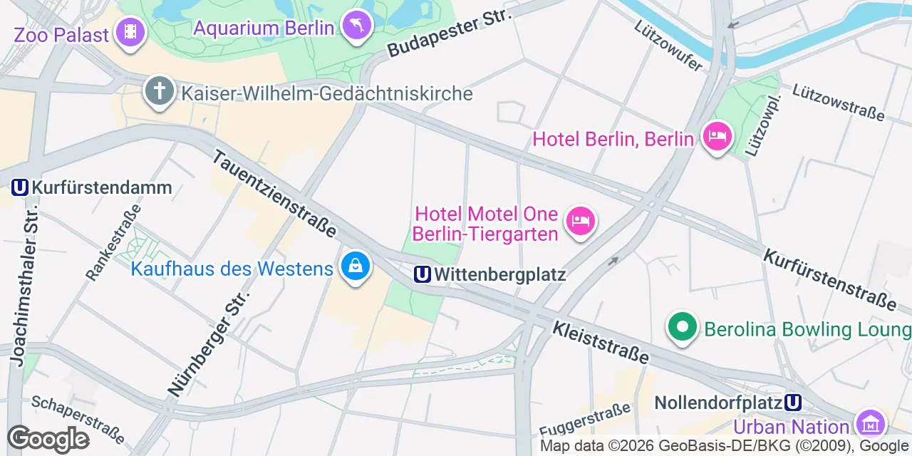 Bayreuther Straße 8, 10787 Berlin Mitte