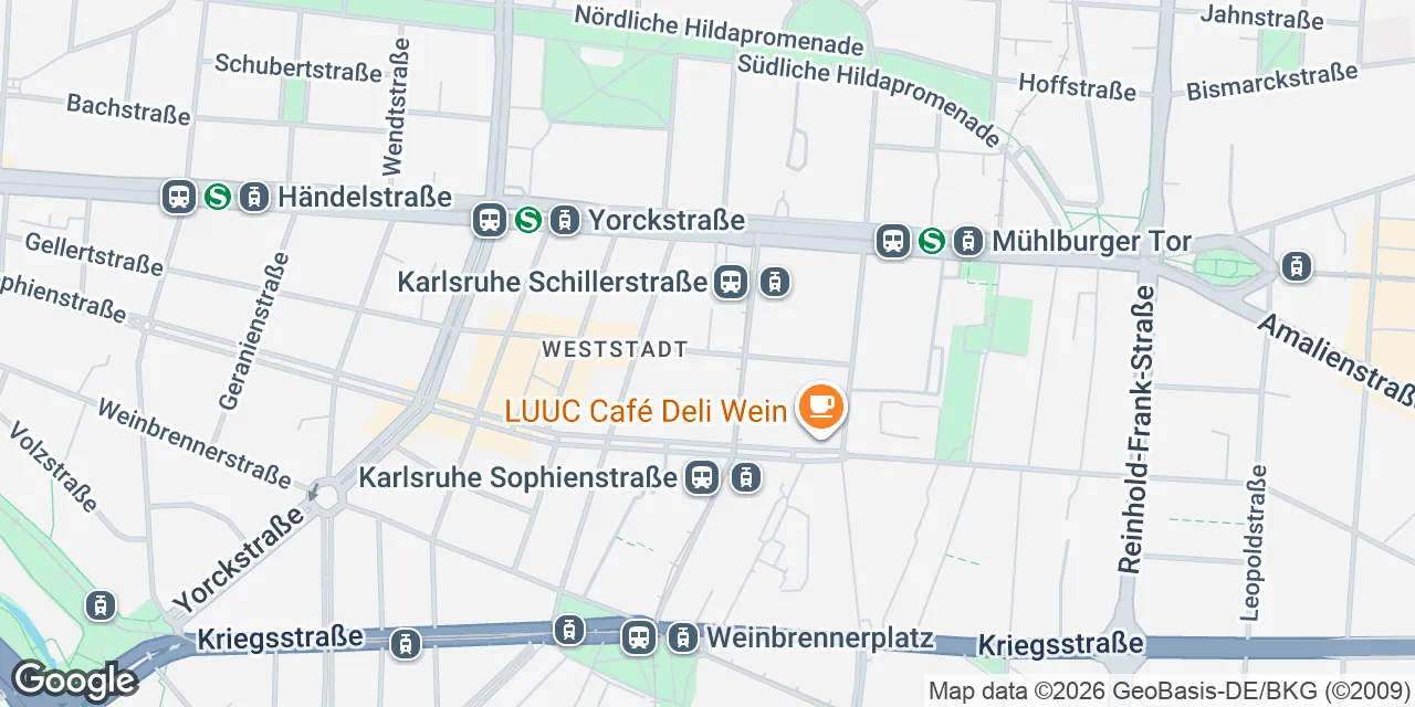 Goethestraße, 76135 Karlsruhe