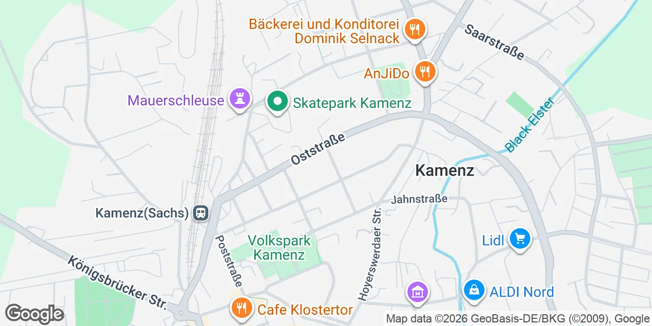 Oststraße 14, 01917 Kamenz