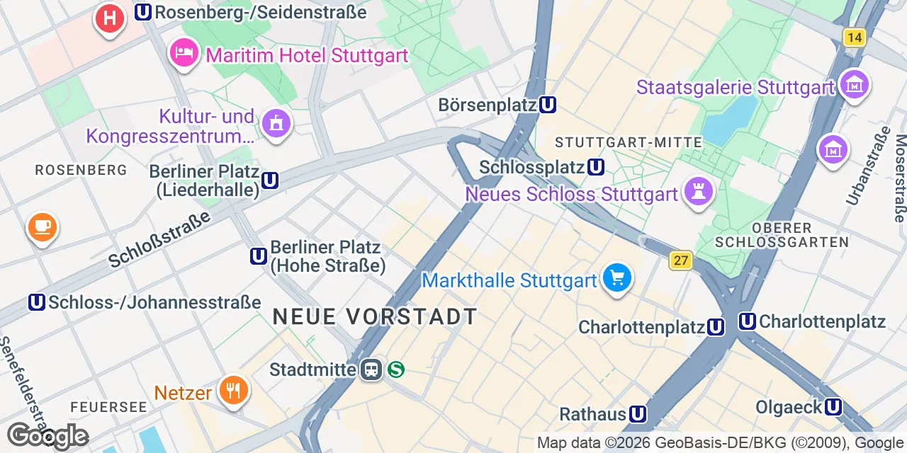 Theodor-Heuss-Straße, 70174 Stuttgart
