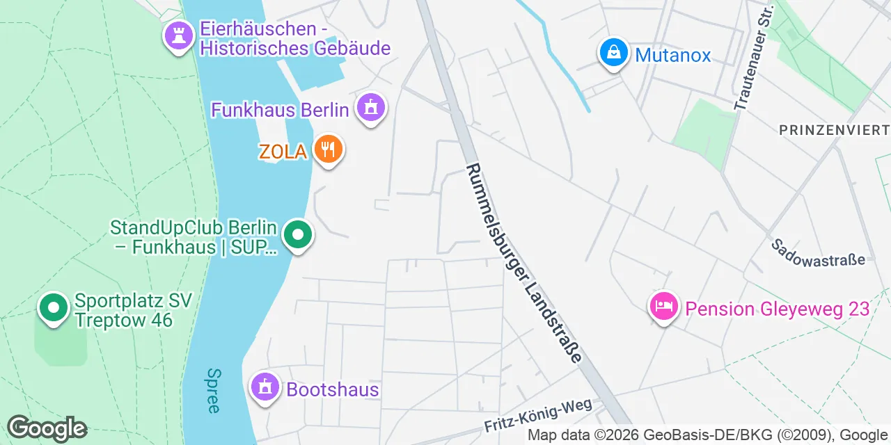 Rummelsburger Landstraße 34–62, 12459 Berlin Koepenick