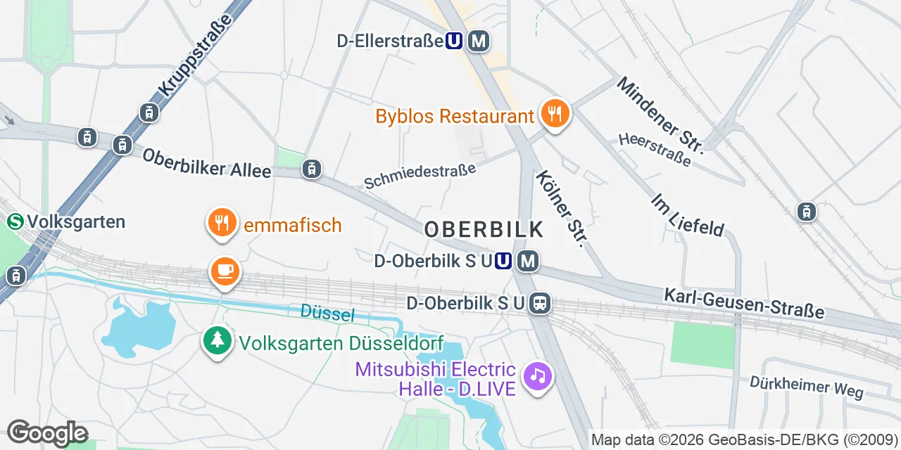 Oberbilker Allee 282, 40227 Düsseldorf Düsseltal