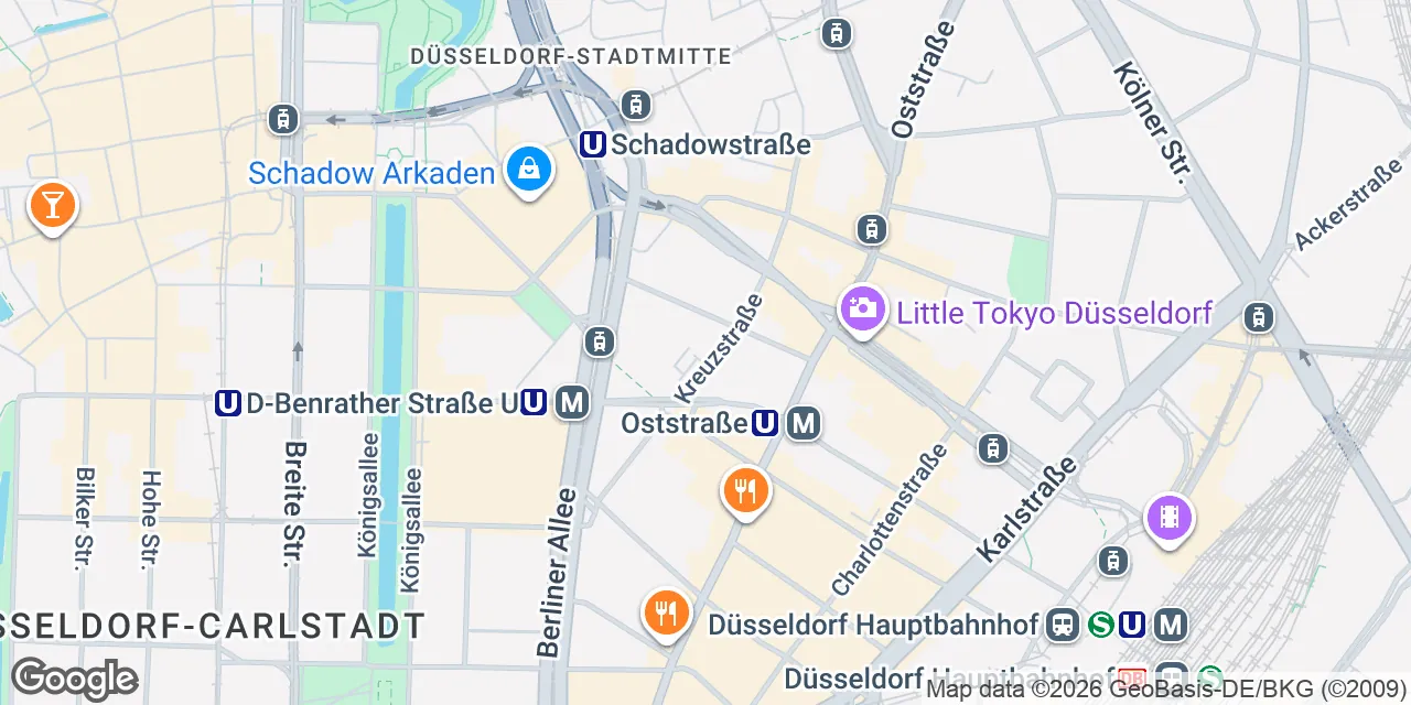 Kreuzstraße 25, 40210 Düsseldorf Stadtmitte