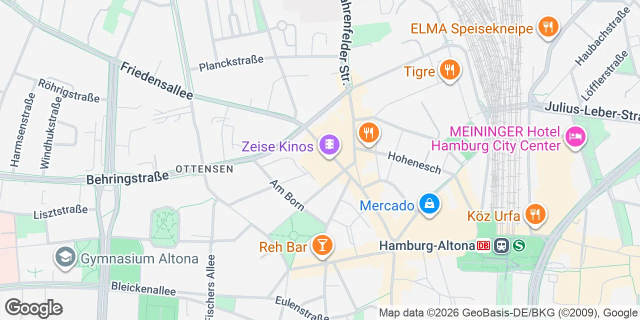 Friedensallee 9, 22765 Hamburg Altona