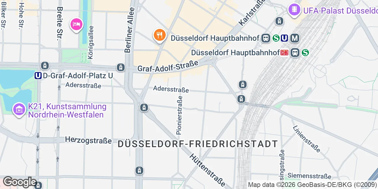 Adersstraße 71A, 40215 Düsseldorf Friedrichstadt