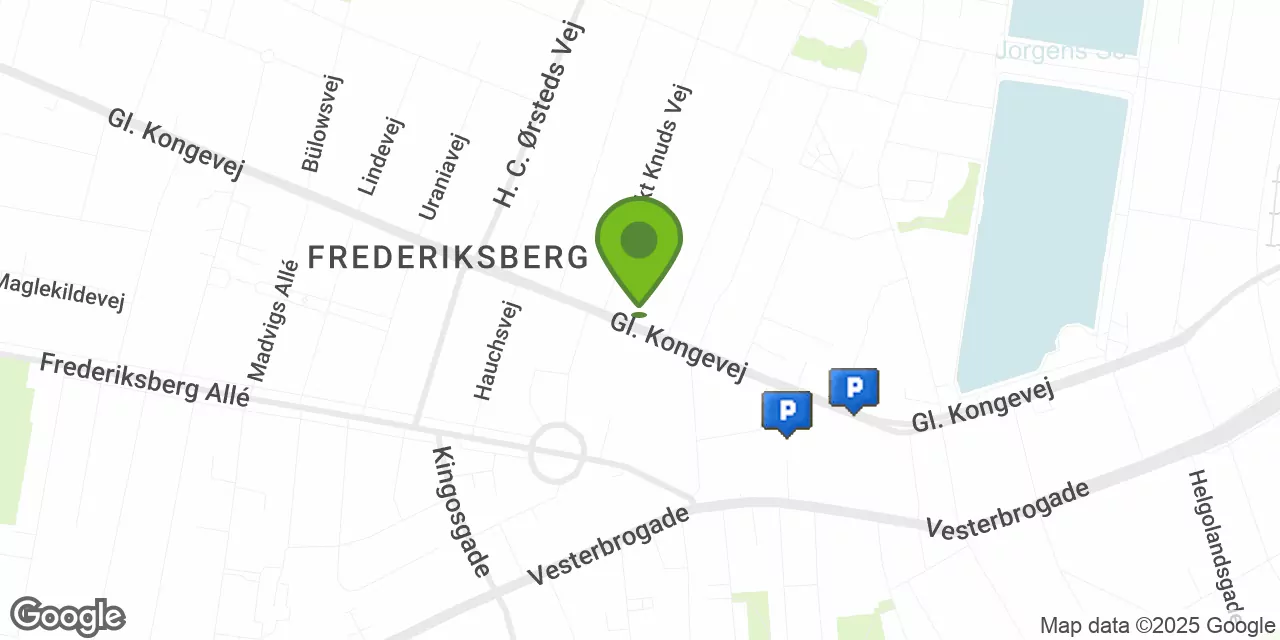 Gl. Kongevej  86A, 3 TV, 1850 Frederiksberg C