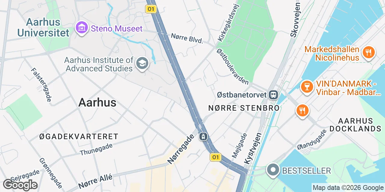 Nørrebrogade 18, I sal., 8000 Aarhus C