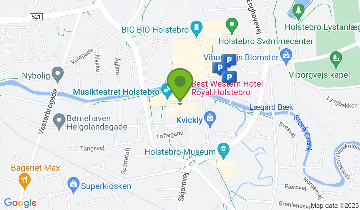 Den Røde Plads 19 i Holstebro - Butik til leje 240 m² | Lokalebasen.dk