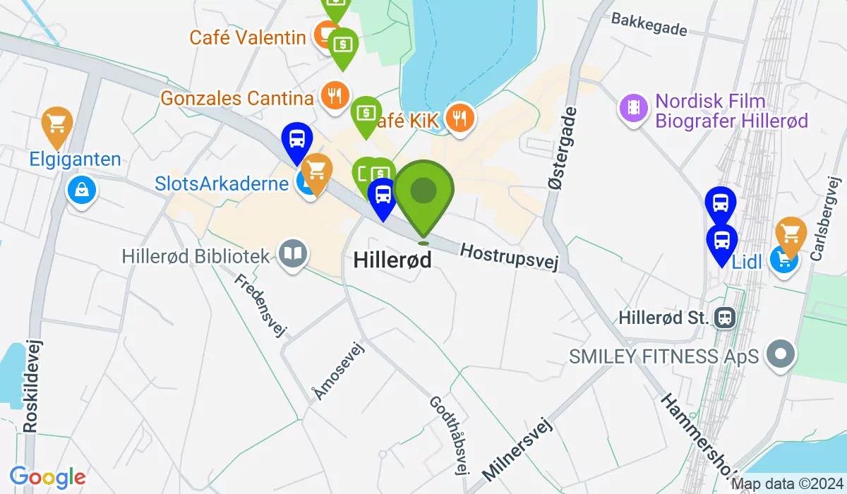 Hostrupsvej 21 i Hillerød - Lager til leje 100 m² Lokalebasen.dk