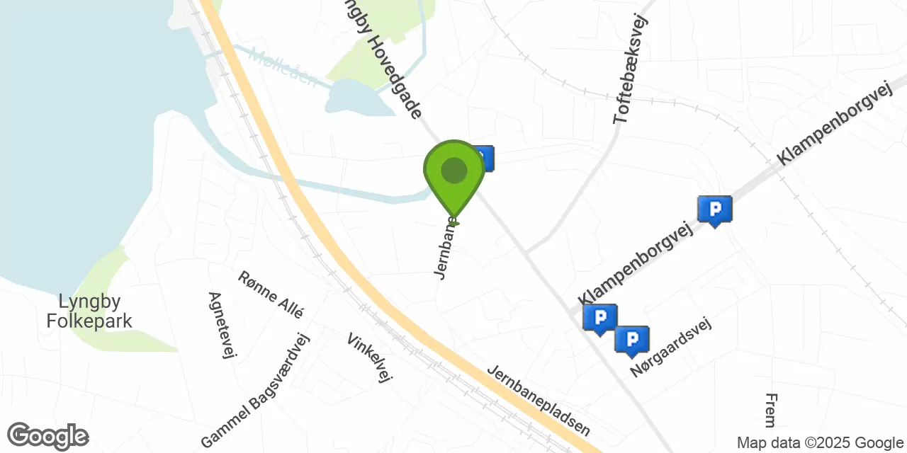 Jernbanevej 1 B, st., 2800 Kongens Lyngby
